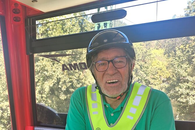 Santiago sunset adventure on an electric scooter tour - San Cristóbal Hill and 90 minutes of viewpoints