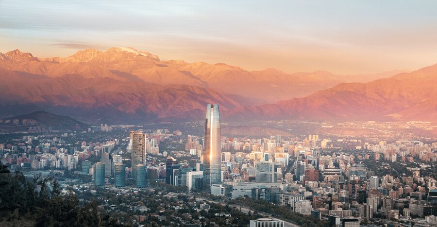 Santiago Sunset: Places where you will see the best sunsets - Sunset from the 300-meter Sky Costanera