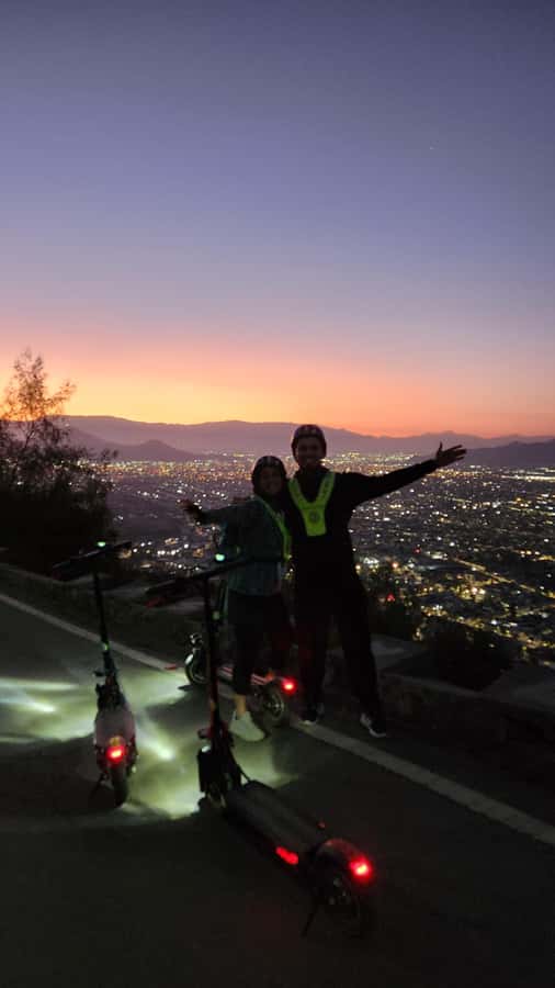 Santiago sunset tour on an electric scooter. City and nature - Key points to know before you book