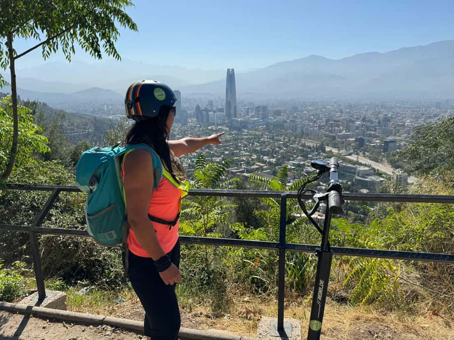 Santiago sunset tour on an electric scooter. City and nature - Timing, group size, and what to bring