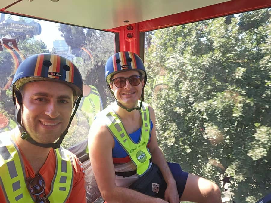 Santiago sunset tour on an electric scooter. City and nature - Why this tour gives Santiago a different shape