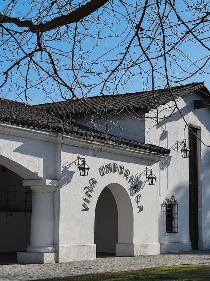Santiago: Undurraga Winery Tour with Entry and Wine Tasting - Cellars, wine production, and the Mapuche museum