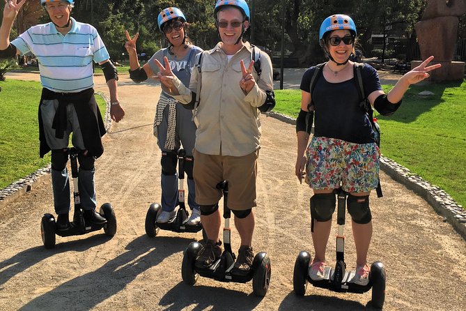 Segway Tour Parks and Architecture Kid Friendly Small group - What this Santiago Segway route is really about