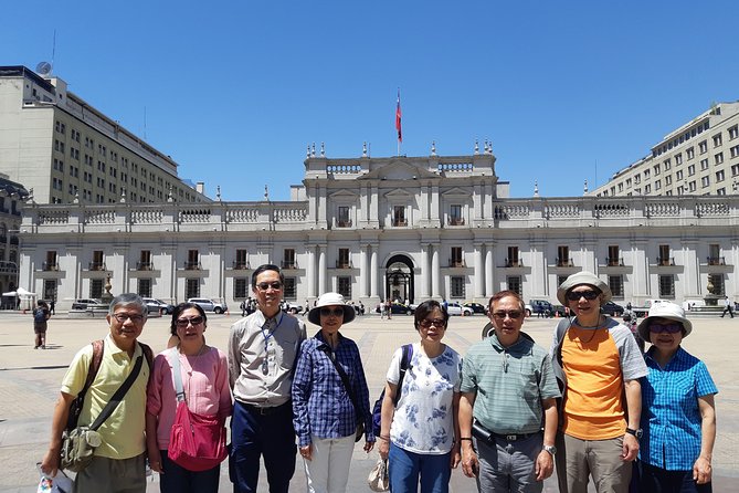 Small group trf from Valparaiso or S.Antonio+Tour in Santiago - Plaza de Armas and Santiago’s Historic Core