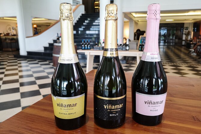 Sparkling Wine Tour and Premium Tasting with Private Transport - Five sparkling wines, from dry to sweet