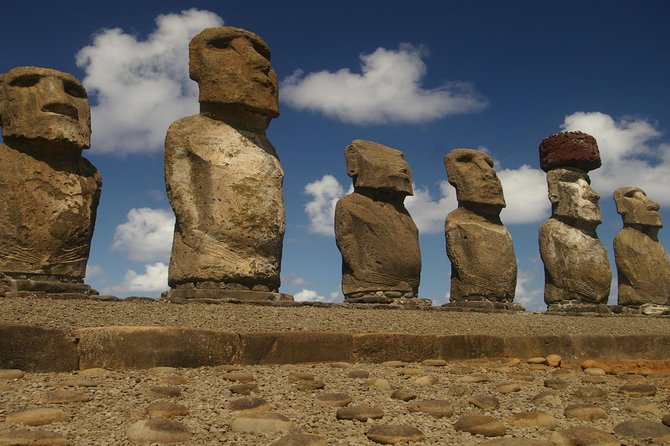 Sunrise in Tongariki on Easter Island Rapa Nui - The real cost: $114.95 plus the park fee