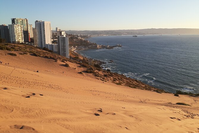 Sunset in Concón - Is the free dune admission good value?
