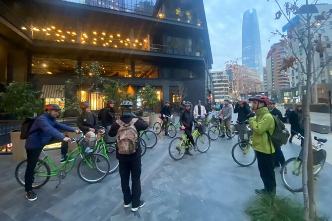 Sunset Mapocho River Bike Tour - Las Condes and the story of the Puma