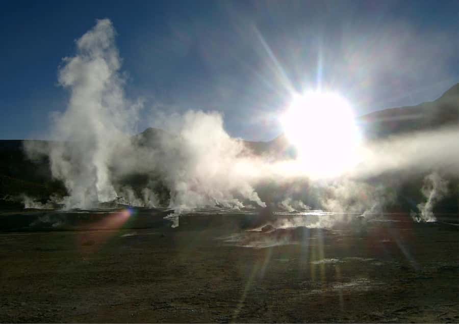 Tatio Gayser - Tour : San Pedro de Atacama - Chile - Sunrise Steam at the Tatio Field