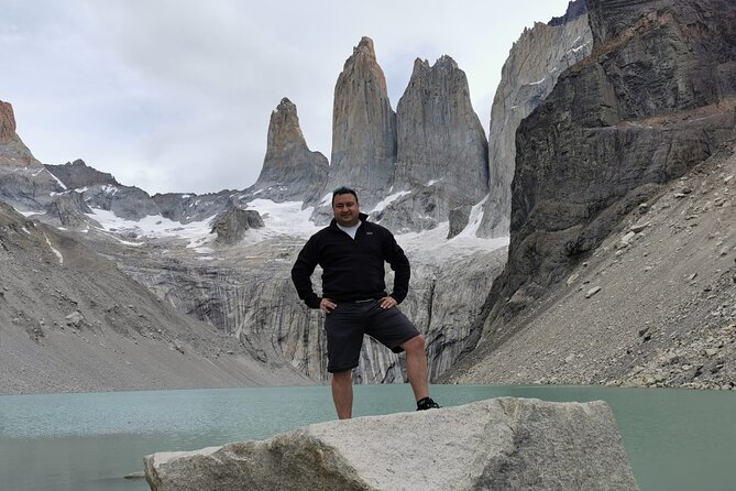 Torres del Paine Base Full Day Trekking Tour - Getting ready at the park welcome center