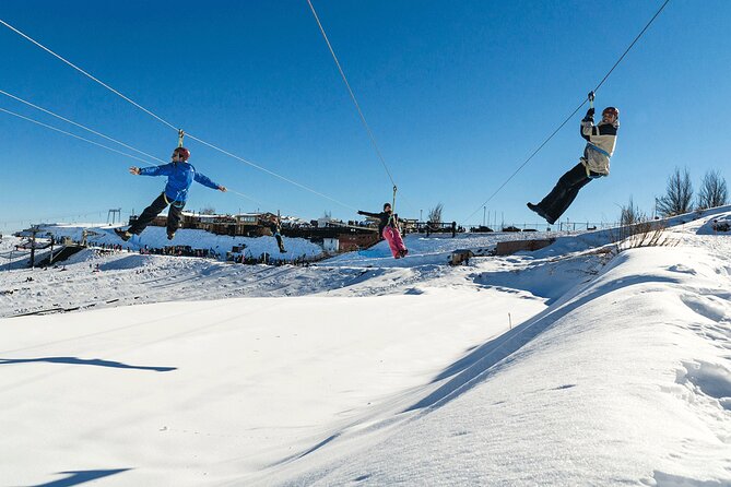 Tour Parque Farellones Ticket+Transportation, optional Snowwear - What the ticket covers, and what it does not