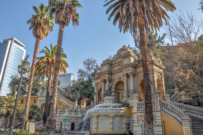 Tourist bus around Santiago for a day - Stop 8: Providencia and Plaza la Aviación