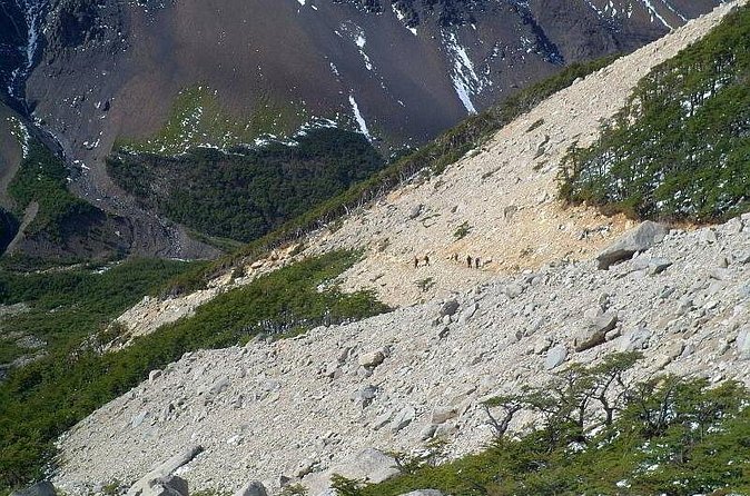 Trekking Base Torres del Paine - The easier middle section and the approach to the moraine