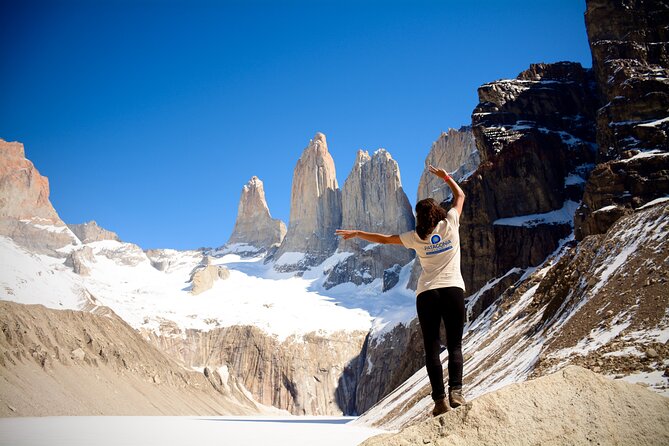 Trekking Base Torres sin almuerzo - The steep upper trail and Base Torres