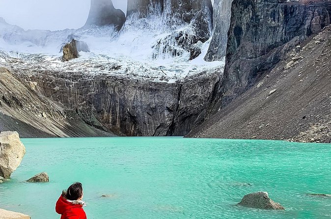 Trekking Base Torres Torres del Paine National Park - Reaching the three towers and the glacial lagoon