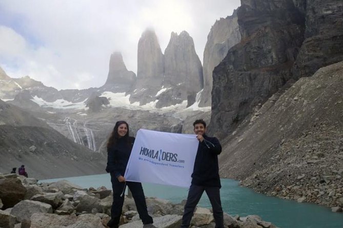 Trekking Base Torres - Torres del Paine trek from Puerto Natales - The steep glacier moraine to Base Torres