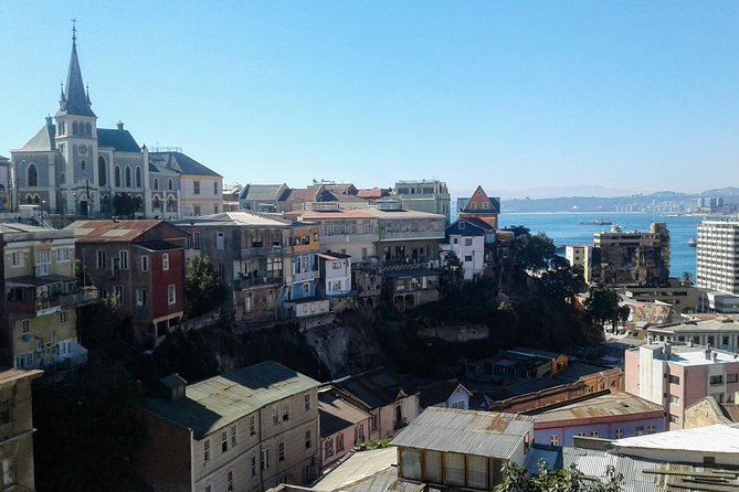 Valparaiso Private Tour with Wine Tasting from Santiago - Plaza Sotomayor and the working waterfront