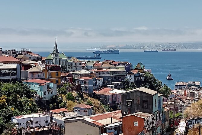 Valparaíso & Viña del Mar Day Tour & Coastal Highlights from STGO - Reñaca beach and the coast beyond the resort