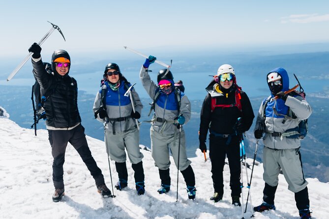 Villarrica volcano Ascent Full-Day Activity - The active crater at the summit