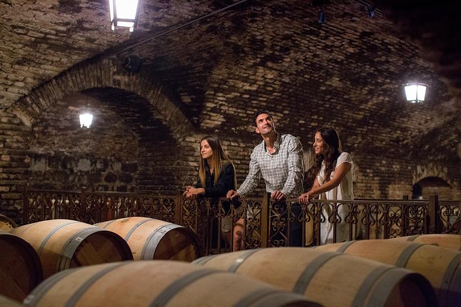 Visita Guiada Premium Centro del Vino Concha y Toro - First tasting and the engraved glass